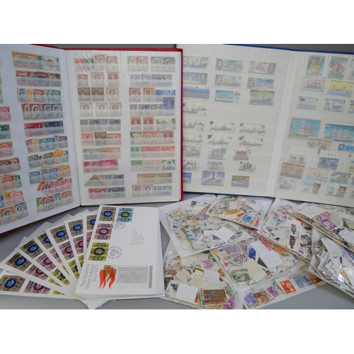 662 - A box of stamps, covers, etc.