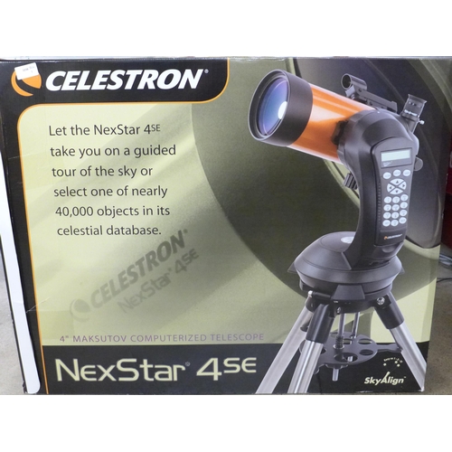 760 - A Celestron NexStar 4se 4