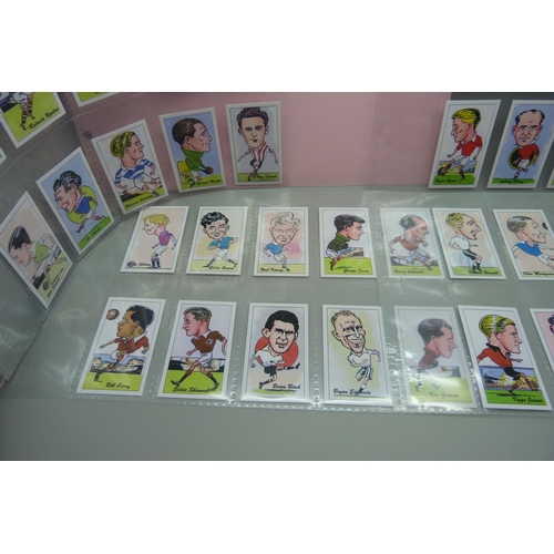 815 - Soccer cards, seven near-mint sets of Ritchie & Co., (one set), and Premier Sports cards, (six sets)... 