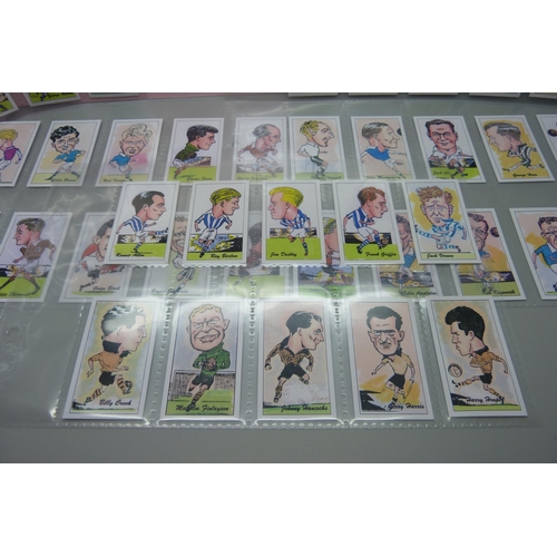 815 - Soccer cards, seven near-mint sets of Ritchie & Co., (one set), and Premier Sports cards, (six sets)... 