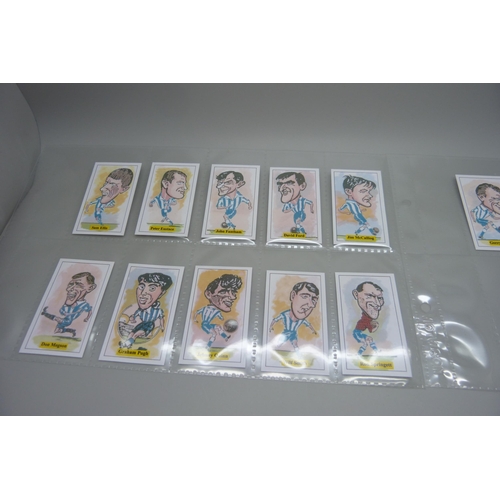 815 - Soccer cards, seven near-mint sets of Ritchie & Co., (one set), and Premier Sports cards, (six sets)... 