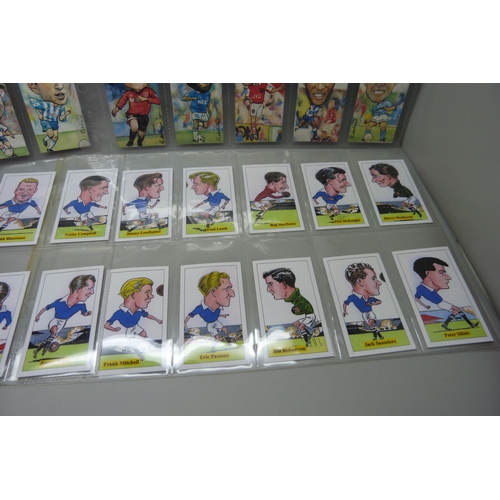 815 - Soccer cards, seven near-mint sets of Ritchie & Co., (one set), and Premier Sports cards, (six sets)... 