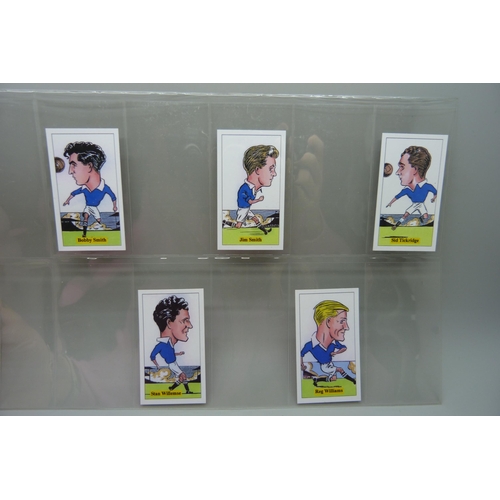 815 - Soccer cards, seven near-mint sets of Ritchie & Co., (one set), and Premier Sports cards, (six sets)... 