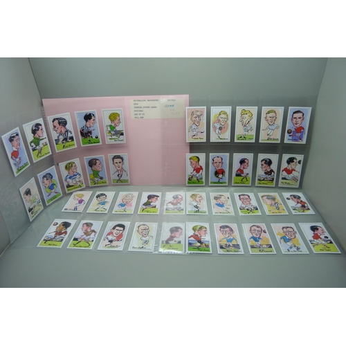 815 - Soccer cards, seven near-mint sets of Ritchie & Co., (one set), and Premier Sports cards, (six sets)... 