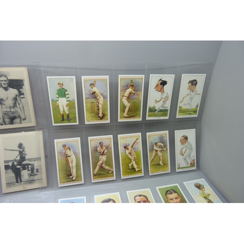 819 - Collectors cards; African Tobacco Manufacturers, The World of Sport 1939 cigarette cards (14) and Wo... 