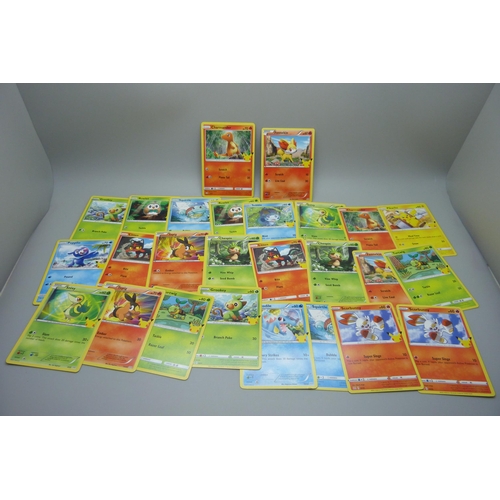 827 - A collection of Pokémon cards