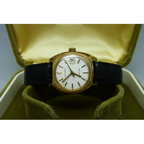 837 - A lady's Longines Ladymatic wristwatch