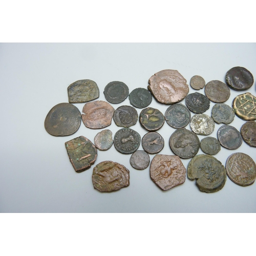 845 - A collection of Byzantine coins