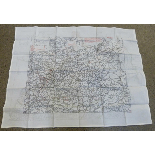 895 - An Air Ministry issue silk RAF escape map