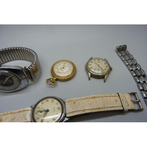 915 - A collection of mechanical wristwatches including Oris automatic, Oris Star, Ingersoll auto, etc., s... 