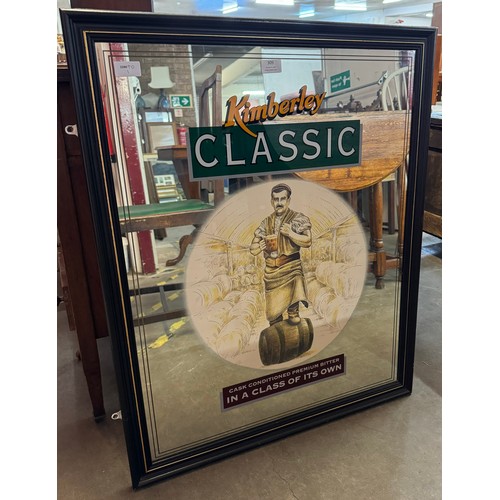 309 - A Kimberley Classic advertising mirror