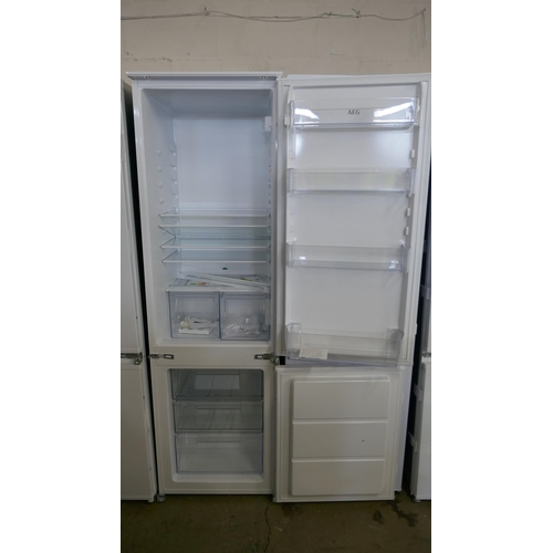 4003 - AEG  Integrated 70/30 Fridge Freezer (458-104) *This lot is subject to Vat