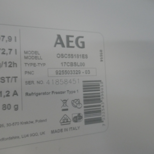 4003 - AEG  Integrated 70/30 Fridge Freezer (458-104) *This lot is subject to Vat