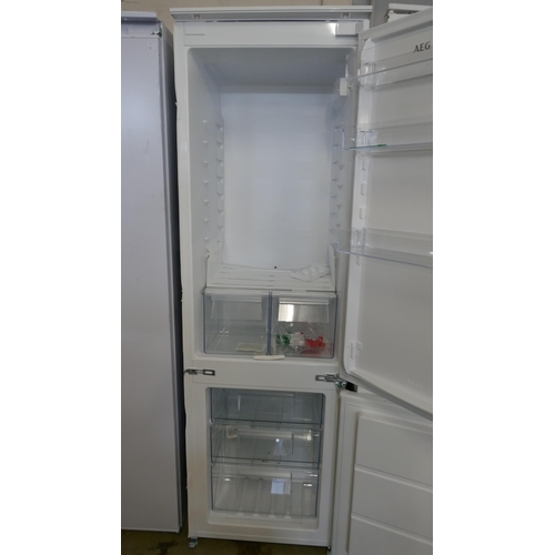 4005 - AEG  Integrated 70/30 Fridge Freezer (Frost Free) (458-115) *This lot is subject to Vat