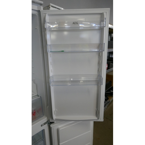 4005 - AEG  Integrated 70/30 Fridge Freezer (Frost Free) (458-115) *This lot is subject to Vat