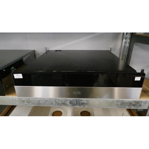 4011 - AEG Vacuum Sealer Drawer H139xW595xD531  - Model no -KDK911423M (458-70) *This lot is subject to Vat