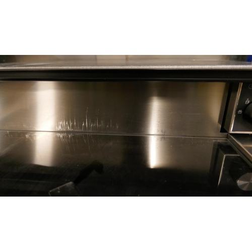 4019 - AEG Stainless Steel And Black Warming Drawer H140xW595XD535  - Model no -KDK911424M (458-166) *This ... 