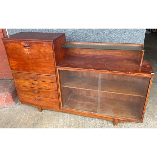 32A - A teak side cabinet