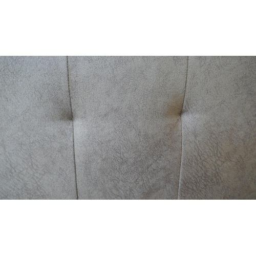 3190 - A taupe corner sofa bed