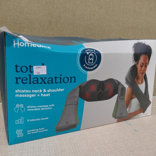 6337 - Homedics Neck Massager    (334-411) *This lot is subject to Vat