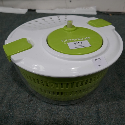 6353 - Ktchencraft Salad Spinner (334-22) *This lot is subject to Vat