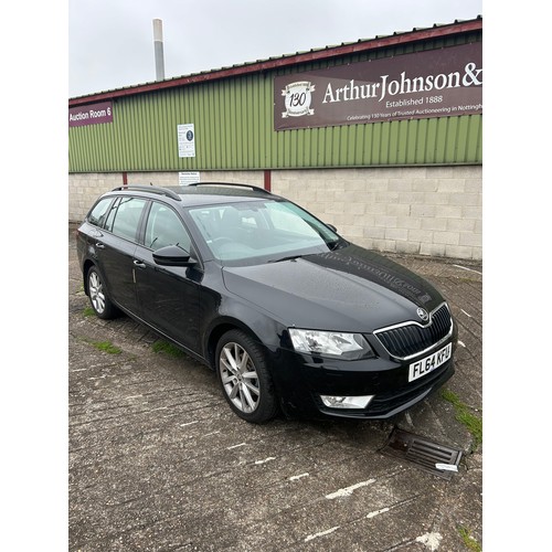 5328 - Skoda Octavia Elegance TDI Estate - 2L Diesel FL64 KFU, MOT valid until 3rd October 2024, 15,111 rec... 