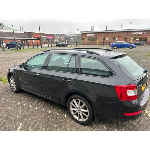 5328 - Skoda Octavia Elegance TDI Estate - 2L Diesel FL64 KFU, MOT valid until 3rd October 2024, 15,111 rec... 