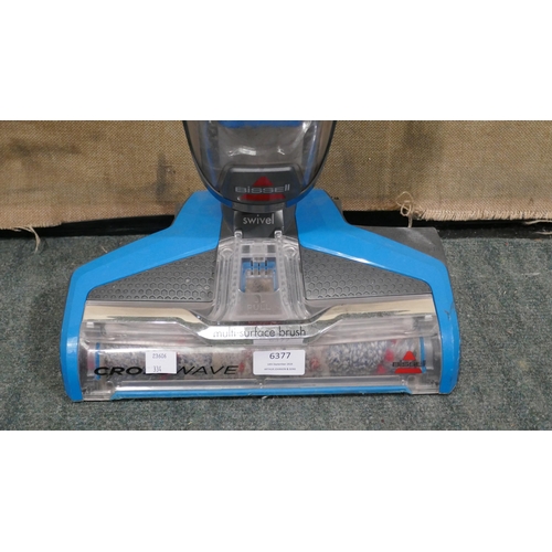 6377 - Bissell Crosswave Cleaner - This lot requires a UK adapter (334-105) *This lot is subject to Vat