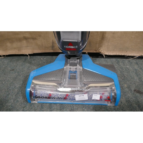 6378 - Bissell Crosswave Cleaner - This lot requires a UK adapter (334-104) *This lot is subject to Vat