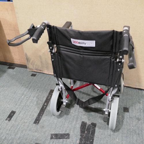 6379 - Access Wheelchair         (334-86) *This lot is subject to Vat