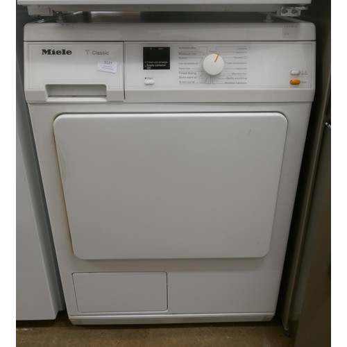 5127 - A Miele T-Classic TDA 150C tumble dryer