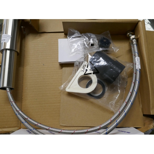 4034 - Blanco Brushed Effect Mixer Tap  (458-174) *This lot is subject to Vat