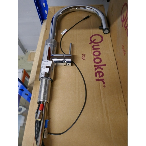 4048 - Quooker Flex 3N1 Boiling Water Chrome Tap  and Quooker PRO3-VAQB 3L Water Tank (458-158) *This lot i... 