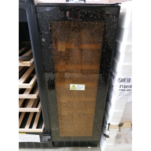 4062 - Viceroy  Under Counter Wine Cooler (Broken Door) H870xW295xD570 - Model no -WRWC30BK (458-145) *This... 