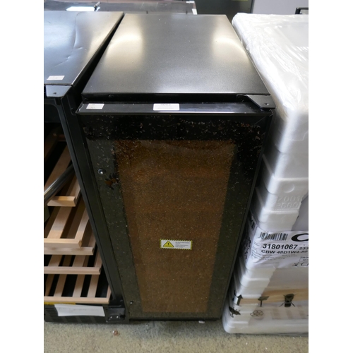 4062 - Viceroy  Under Counter Wine Cooler (Broken Door) H870xW295xD570 - Model no -WRWC30BK (458-145) *This... 