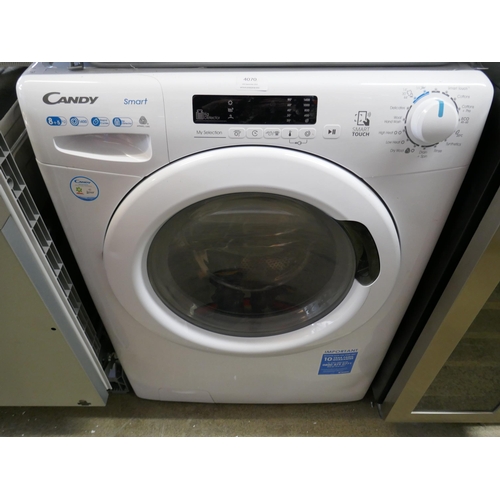 4070 - Candy Freestanding Washer Dryer (8kg)  H850xW600xD520  - Model no -CSW 4852DE (458-143) *This lot is... 