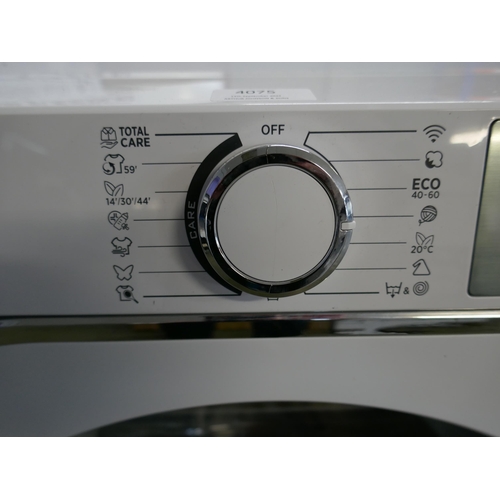 4075 - Hoover H wash 500 Freestanding Washing Machine (11kg)  H850xW600xD650  (458-74) *This lot is subject... 