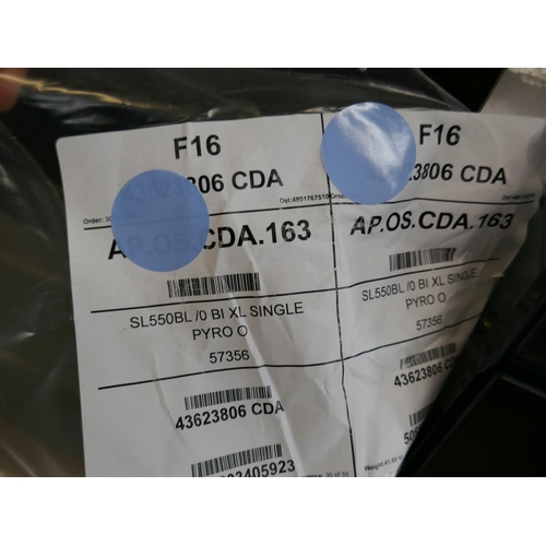 4086 - CDA  Single Pyrolytic Oven H595xW595xD570 (458-45) *This lot is subject to Vat