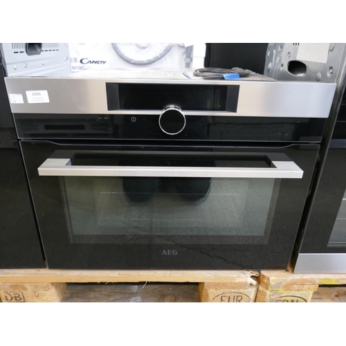 4088 - AEG Combi Microwave - H455xW595xD567  - Model no -KMK968000M (458-53) *This lot is subject to Vat