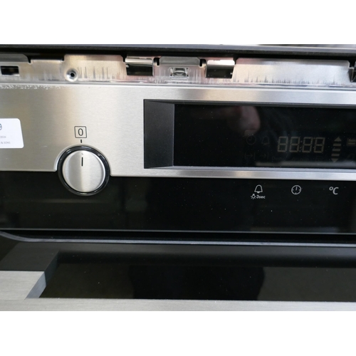 4089 - AEG  Single Pyrolytic Oven with SteamBake H594xW595xD567 - Model no -BPK556220M (458-52) *This lot i... 