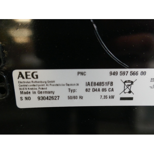 4090 - AEG  4 Zone Induction Hob H44xW780xD520 - Model no -IAE84851FB (458-41) *This lot is subject to Vat