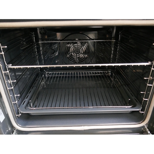 4092 - Zanussi Single Pyrolytic Oven H589xW594xD568  - Model no -ZOPNX6K2 (458-49) *This lot is subject to ... 