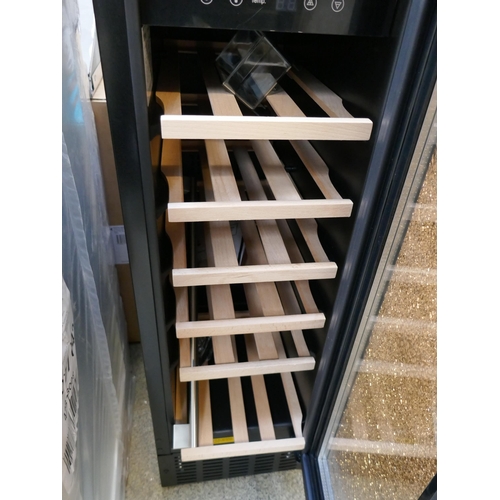 4096 - Viceroy Under Counter Wine Cooler ( Broken Door) H870xW295xD570 - Model no -WRWC30BK (458-187) *This... 