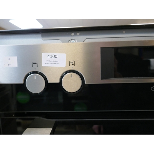 4100 - AEG Built in Double Oven with SurroundCook (458-99) *This lot is subject to Vat