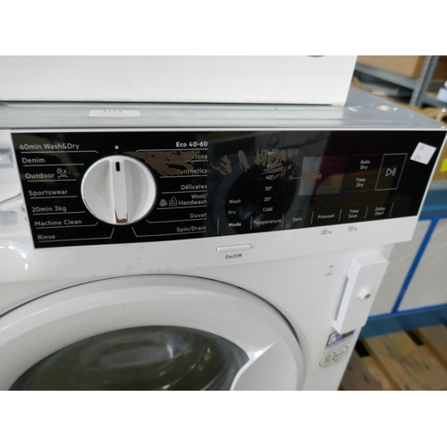 4114 - AEG Washing Machine - (Missing Detergent Door)  (458-214) *This lot is subject to Vat