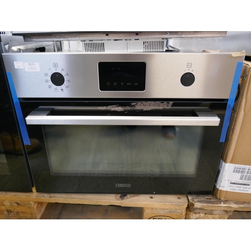 4121 - Zanussi Microwave Oven - Model no -ZBM26642XA (458-12) *This lot is subject to Vat