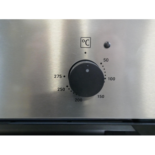 4123 - Zanussi Single Multifunction Oven - ( Dented Top) H589xW594xD568  - Model no -ZOHNX3X1 (458-116) *Th... 