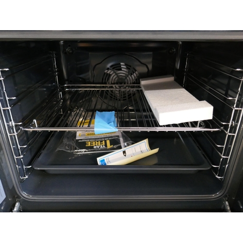 4123 - Zanussi Single Multifunction Oven - ( Dented Top) H589xW594xD568  - Model no -ZOHNX3X1 (458-116) *Th... 