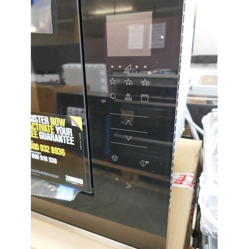 4125 - Zanussi Built in Microwave - Model no -ZMBN4SK (458-206) *This lot is subject to Vat