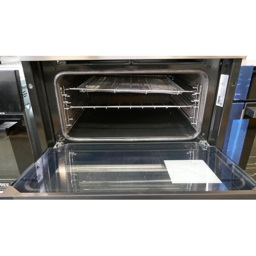 4135 - Zanussi Built-under Double Oven with AirFry H715xW594xD568 (458-80) *This lot is subject to Vat